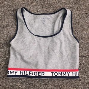 Tommy Hilfiger Grey Sports Bra
